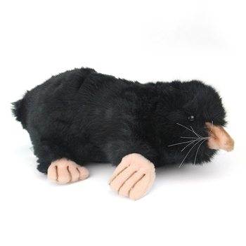 Handcrafted 9 Inch Lifelike Mole Stuffed Animal by Hansa