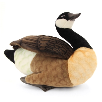 Lifelike Canada Goose Stuffed Animal by Hansa