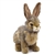 Handcrafted 9 Inch Lifelike Rabbit Stuffed Animal by Hansa