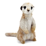 Handcrafted 10 Inch Standing Lifelike Meerkat Stuffed Animal by Hansa