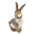 Handcrafted 9 Inch Lifelike Stuffed Black-tailed Jack Rabbit by Hansa