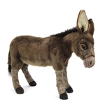 Lifelike Donkey Stuffed Animal by Hansa