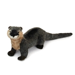 Handcrafted 9 Inch Lifelike River Otter Stuffed Animal by Hansa