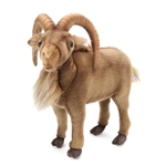 Lifelike Mountain Goat Stuffed Animal by Hansa