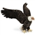 Handcrafted 27 Inch Lifelike Bald Eagle Stuffed Animal by Hansa