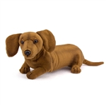 Handcrafted 16 Inch Lifelike Stuffed Dachshund Puppy by Hansa