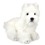 Handcrafted 9 Inch Lifelike Westie Stuffed Animal by Hansa