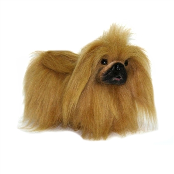 Lifelike Toy Pekingese Stuffed Animal by Hansa