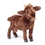 Handcrafted 13 Inch Lifelike Brown Goat Stuffed Animal by Hansa