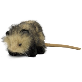 Handcrafted 10 Inch Lifelike Opossum Stuffed Animal by Hansa