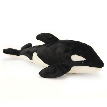Lifelike Large Orca Stuffed Animal by Hansa