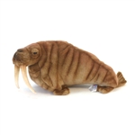 Handcrafted 15 Inch Lifelike Walrus Stuffed Animal by Hansa