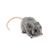 Handcrafted 5 Inch Lifelike Gray Rat Stuffed Animal by Hansa