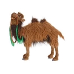 Handcrafted 19 Inch Lifelike Bactrian Camel Stuffed Animal by Hansa