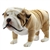 Handcrafted 30 Inch Life-size English Bulldog Stuffed Animal by Hansa