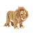 Lifelike Standing Lion Stuffed Animal by Hansa
