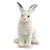 Handcrafted 6 Inch Lifelike Snowshoe Hare Stuffed Animal by Hansa
