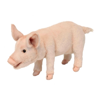 Lifelike Standing Piglet Stuffed Animal by Hansa