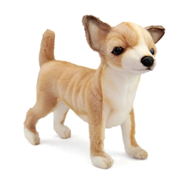 Handcrafted 11 Inch Lifelike Stuffed Chihuahua Puppy by Hansa