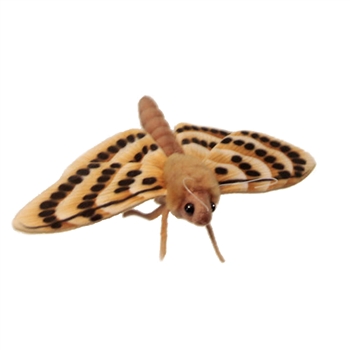 Lifelike Moth Stuffed Animal by Hansa