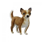 Handcrafted 9 Inch Lifelike Chihuahua Stuffed Animal by Hansa