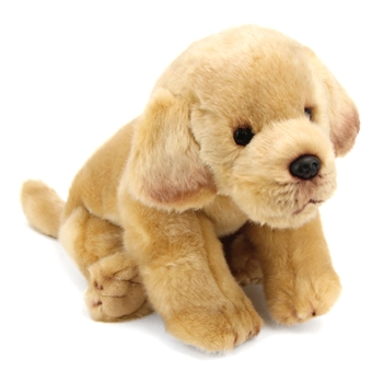 Lifelike Yellow Lab Stuffed Animal by Demdaco