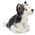 Lifelike Stuffed Husky Puppy by Demdaco