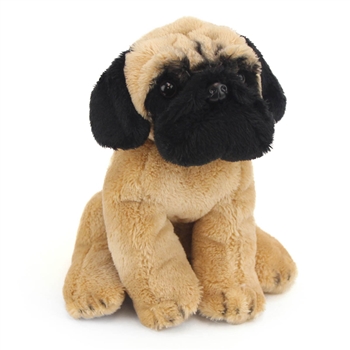 Small Sitting Stuffed Pug by Demdaco