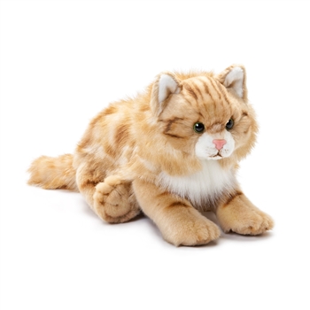 Lifelike Maine Coon Cat Stuffed Animal by Demdaco