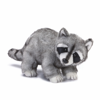 Lifelike Raccoon Stuffed Animal by Demdaco