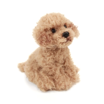 Small Sitting Stuffed Labradoodle by Demdaco