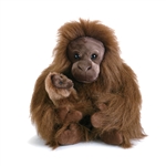 Animalcraft Mom and Baby Plush Orangutans by Demdaco