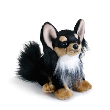 Small Stuffed Long-haired Chihuahua by Demdaco