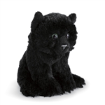Animalcraft Lucky the Sitting Plush Black Cat by Demdaco