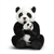 Animalcraft Stuffed Panda Bear Mom and Baby by Demdaco