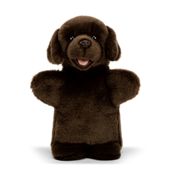 Animalcraft Plush Chocolate Lab Dog Hand Puppet by Demdaco