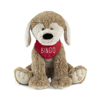 Baby Safe Musical Plush Bingo the Dog with Sound by Demdaco