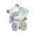 Guardian Angel Baby Safe Plush Blue Teddy Bear and Blanket by Demdaco