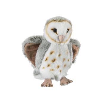 Stuffed Barn Owl Conservation Critter by Wildlife Artists