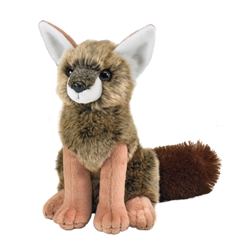 Coyote Pup Stuffed Animal Conservation Critter Plush by Wildlife Artists