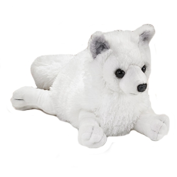 Plush Arctic Fox 17 Inch Conservation Critter by Wildlife Artists