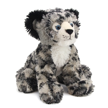 Plush Snow Leopard 10 Inch Conservation Critter by Wildlife Artists