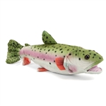 Plush Rainbow Trout 16 Inch Conservation Critter by Wildlife Artists