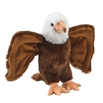 Plush Bald Eagle 12 Inch Conservation Critter by Wildlife Artists
