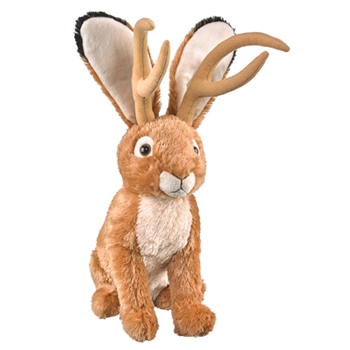 Plush Jackalope 16 Inch Conservation Critter by Wildlife Artists