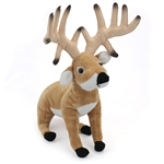 Plush Buck Deer 14 Inch Conservation Critter by Wildlife Artists