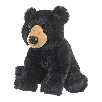 Plush Black Bear 12 Inch Conservation Critter by Wildlife Artists