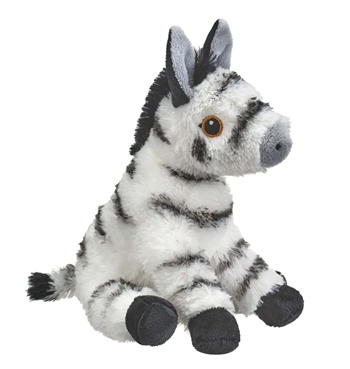 Stuffed Zebra Eco Pals Plush by Wildlife Artists