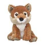 Stuffed Coyote Pup Eco Pals Plush by Wildlife Artists