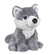 Stuffed Gray Wolf Eco Pals Plush by Wildlife Artists